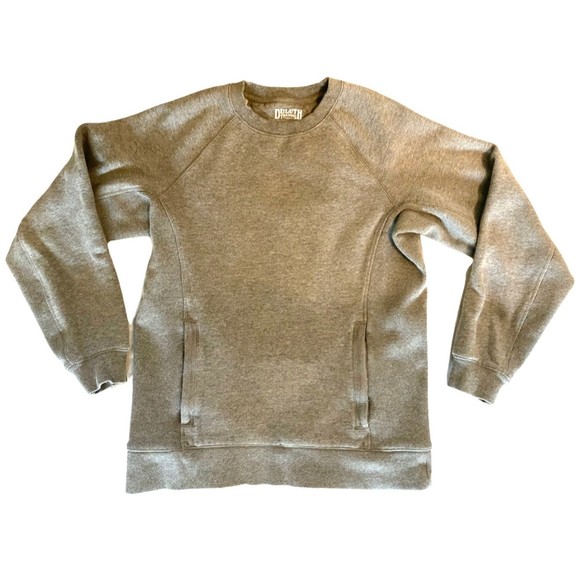 Duluth Trading Co Cotton Grey Pullover Sweatshirt Size XS Women’s Crewneck - Picture 1 of 7